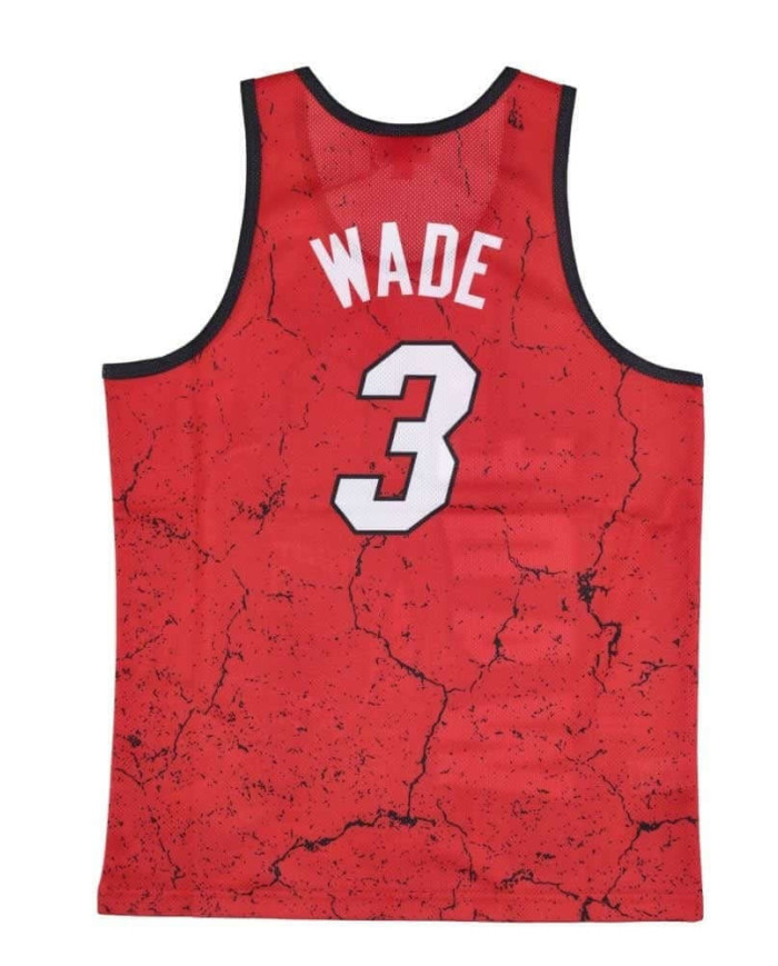 Mitchell&Ness - NBA Player Burst Mesh Tank - Miami Heat Dwyane Wade