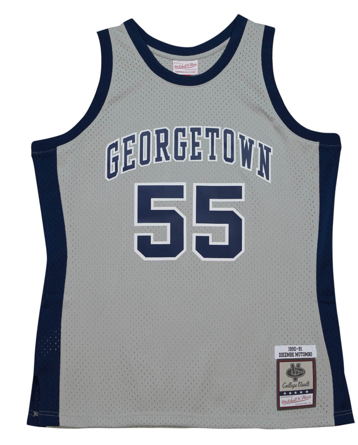 Mitchell&Ness - Swingman Dikembe Mutombo Georgetown University 1990 Jersey