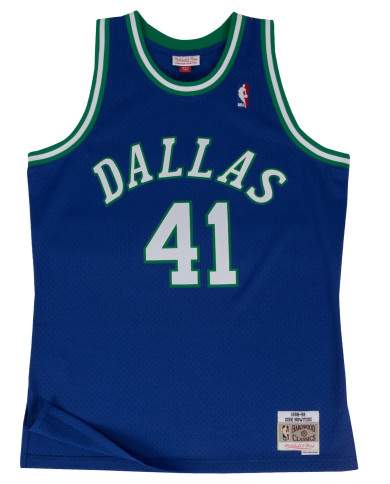 Mitchell&Ness - Swingman Jersey Dallas Mavericks Road 1998-99 Dirk Nowitzki Royal Mitchell&Ness - Swingman Jersey Dallas Mavericks Road 1998-99 Dirk Nowitzki Royal