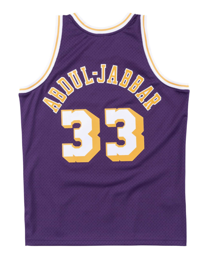 Mitchell&Ness - Swingman Jersey Los Angeles Lakers Away 1983-84 Kareem Abdul-Jabbar Purple Mitchell&Ness - Swingman Jersey Los Angeles Lakers Away 1983-84 Kareem Abdul-Jabbar Purple