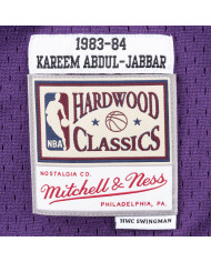 Mitchell&Ness - Swingman Jersey Los Angeles Lakers Away 1983-84 Kareem Abdul-Jabbar Purple Mitchell&Ness - Swingman Jersey Los Angeles Lakers Away 1983-84 Kareem Abdul-Jabbar Purple