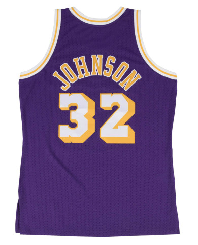 Mitchell&Ness - Swingman Jersey Los Angeles Lakers Road 1984-85 Magic Johnson Purple Mitchell&Ness - Swingman Jersey Los Angeles Lakers Road 1984-85 Magic Johnson Purple