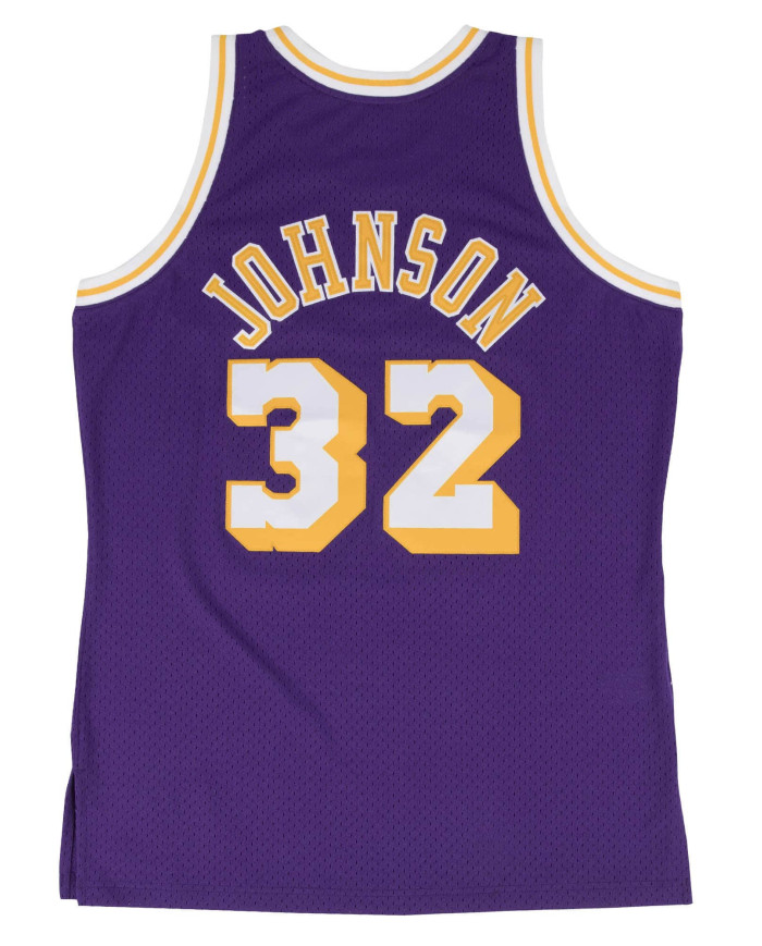 Mitchell&Ness - Swingman Jersey Los Angeles Lakers Road 1984-85 Magic Johnson Purple Mitchell&Ness - Swingman Jersey Los Angeles Lakers Road 1984-85 Magic Johnson Purple