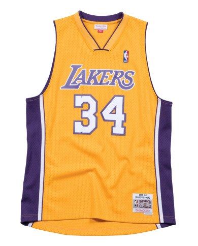 Mitchell&Ness - Swingman Jersey Los Angeles Lakers Home 1999-00 Shaquille O'Neal Light Gold Mitchell&Ness - Swingman Jersey Los Angeles Lakers Home 1999-00 Shaquille O'Neal Light Gold