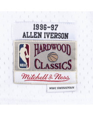 Mitchell&Ness - Swingman Jersey Philadelphia 76ers Home 1996-97 Allen Iverson White
