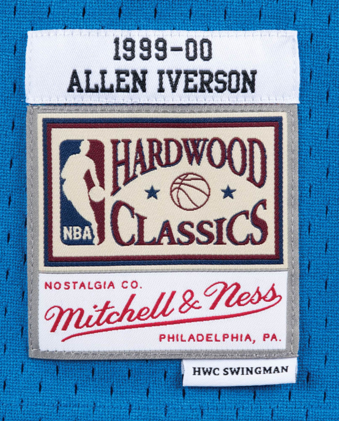 Mitchell&Ness - Swingman Jersey Philadelphia 76ers Alternate 1999-00 Allen Iverson Royal