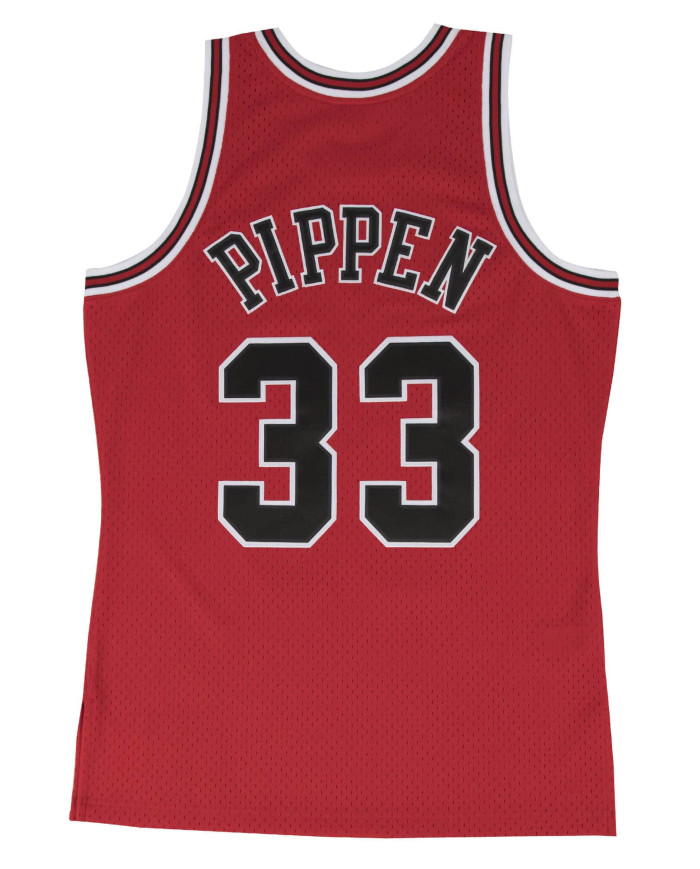 Mitchell&Ness - Swingman Jersey Chicago Bulls Road 1997-98 Scottie Pippen Red Mitchell&Ness - Swingman Jersey Chicago Bulls Road 1997-98 Scottie Pippen Red