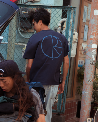 Stroke Logo Tee - Navy/Blue Stroke Logo Tee - Navy/Blue