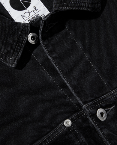 Patrik Jacket - Denim / Silver Black Patrik Jacket - Denim / Silver Black