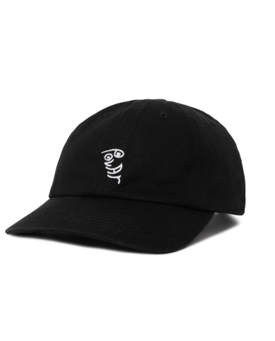 Face Logo Cap - Black