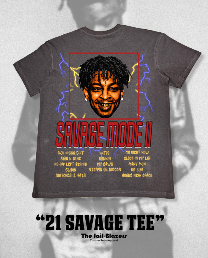 " 21 Savage Tee " - Magnet
