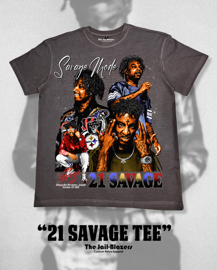 Stroke Logo Tee - Navy/Blue