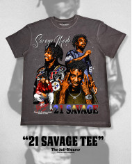 " 21 Savage Tee " - Magnet