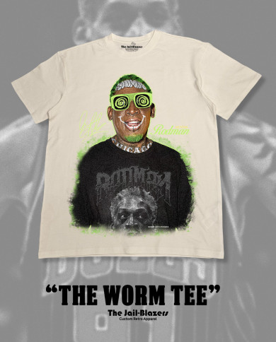 " The Worm Tee " - Off White " The Worm Tee " - Off White