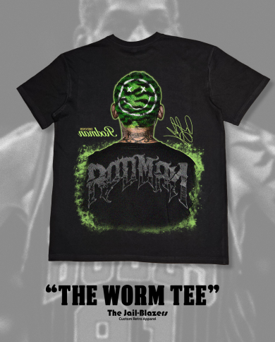 " The Worm Tee " - Black