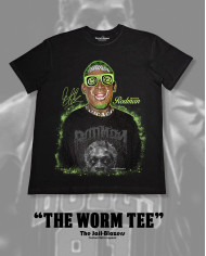 " The Worm Tee " - Black " The Worm Tee " - Black