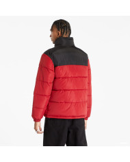 Karl Kani - KK Retro Essential Puffer Jacket Dark Red Karl Kani - KK Retro Essential Puffer Jacket Dark Red