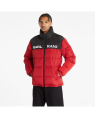 Karl Kani - KK Retro Essential Puffer Jacket Dark Red Karl Kani - KK Retro Essential Puffer Jacket Dark Red