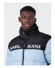 Karl Kani - KK Retro Essential Puffer Jacket Light Blue Karl Kani - KK Retro Essential Puffer Jacket Light Blue