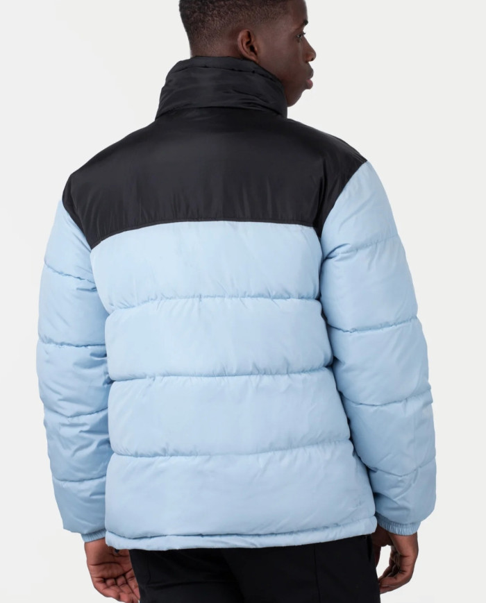 Karl Kani - KK Retro Essential Puffer Jacket Light Blue Karl Kani - KK Retro Essential Puffer Jacket Light Blue