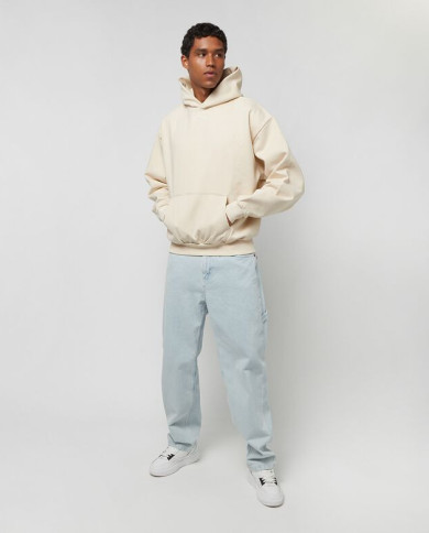 Karl Kani - KK Small Signature Os Heavy Sweat Hoodie Off White Karl Kani - KK Small Signature Os Heavy Sweat Hoodie Off White