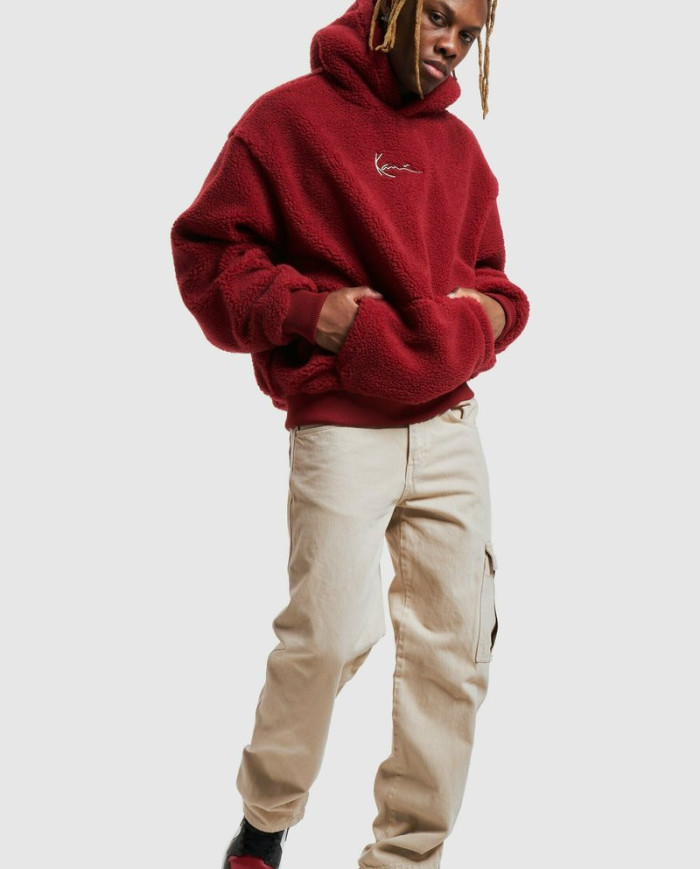 ASOS Heavyweight Oversized Hoodie in Red for Men