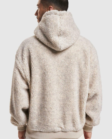 Karl Kani - KK Metal Signature Teddy Os Hoodie Off White