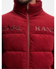 Karl Kani - KK Retro Corduroy Puffer Jacket Dark Red