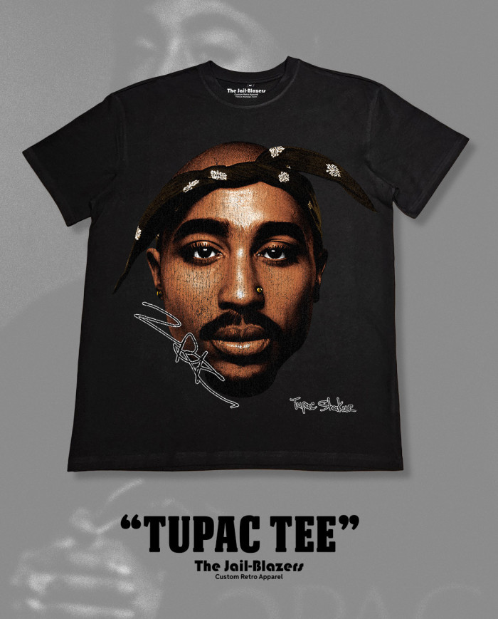 '' Tupac Tee '' - Off White '' Tupac Tee '' - Off White