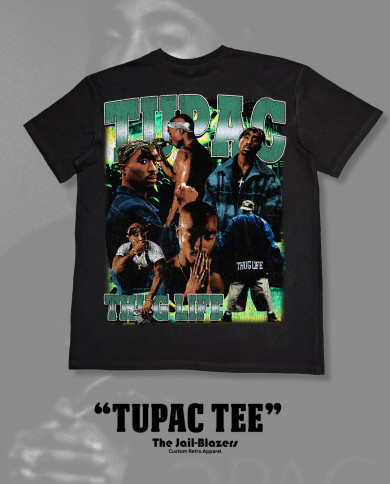 '' Tupac Tee '' - Black