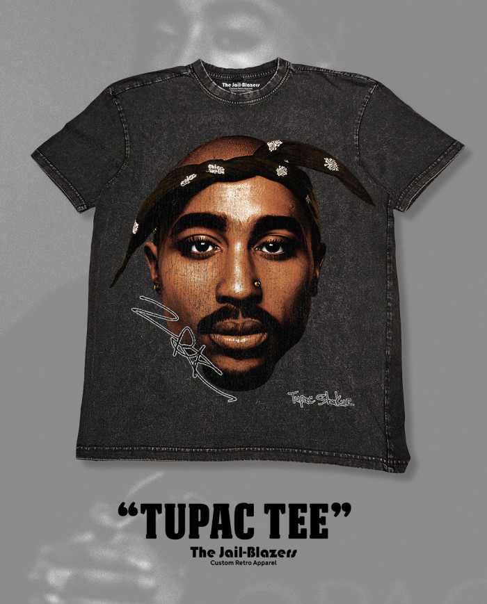 '' Tupac Tee '' - Off White '' Tupac Tee '' - Off White