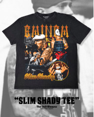 " Slim Shady Tee " - Washed Black " Slim Shady Tee " - Washed Black
