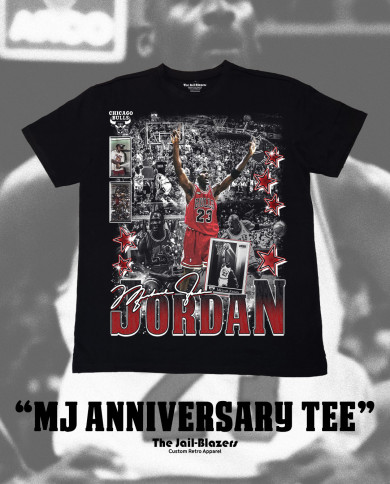 " MJ Anniversary Tee " - Black