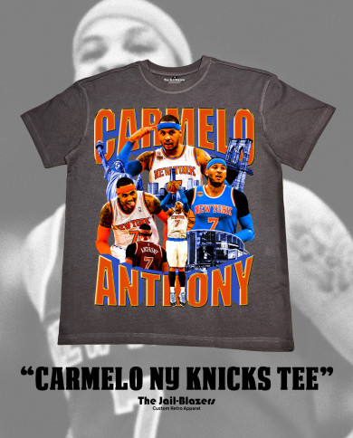 " Carmelo NY Knicks Tee " - Magnet