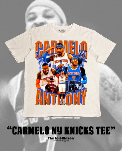 " Carmelo NY Knicks Tee " - Off White