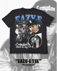" Eazy-E Tee " - Washed Black