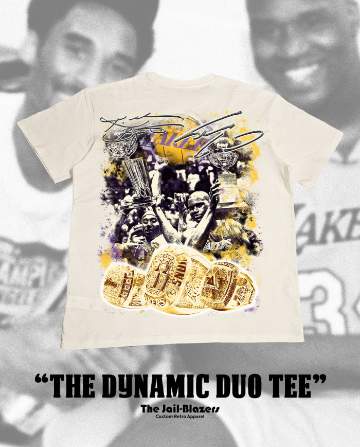 " The Dynamic Duo Tee " - Off White " The Dynamic Duo Tee " - Off White