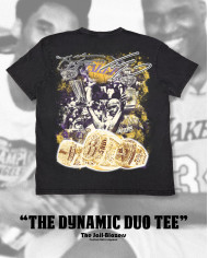 " The Dynamic Duo Tee " - Washed Black