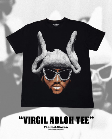 " Virgil Abloh Tee " - Black