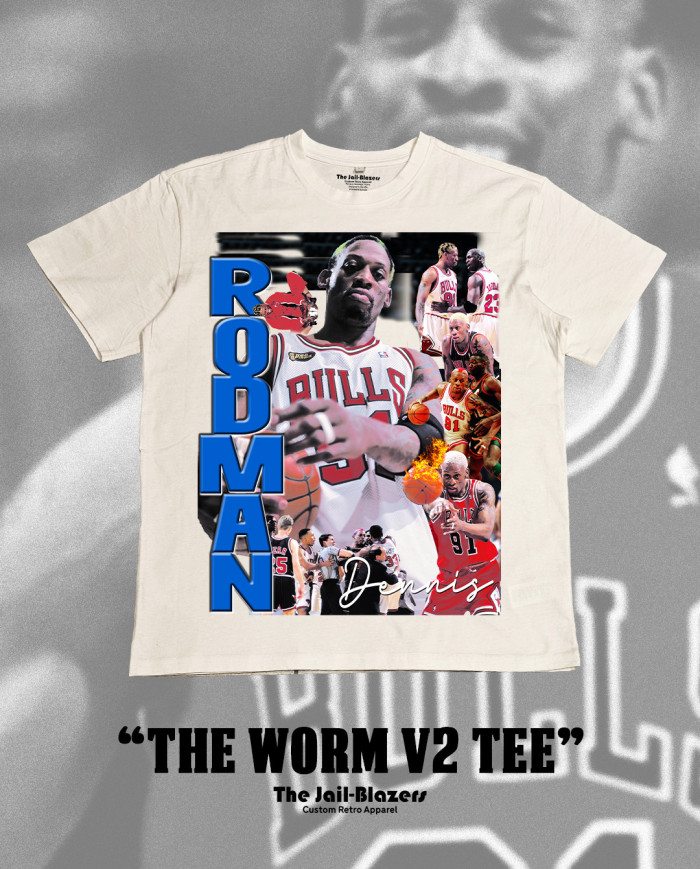 " The Worm V2 Tee " - Washed Black " The Worm V2 Tee " - Washed Black