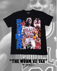 " The Worm V2 Tee " - Black