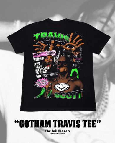 " Gotham Travis Tee " - Black