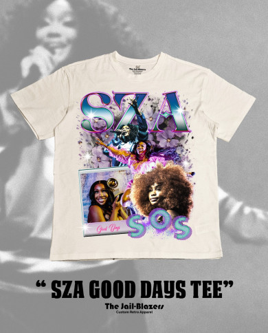 " SZA Good Days Tee " - Off White