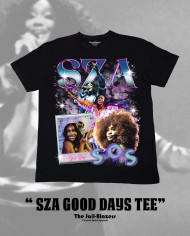 " SZA Good Days Tee " - Black