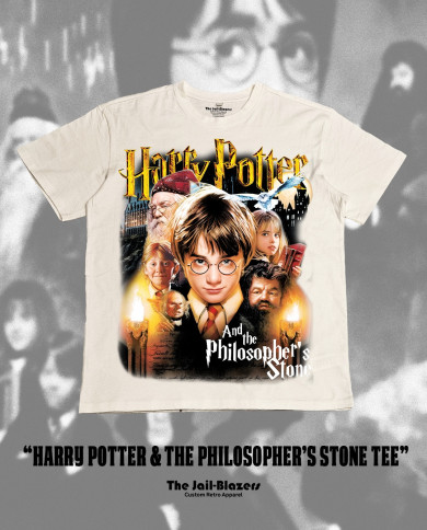 " Harry Potter & the Philosopher's Stone Tee " - Off White