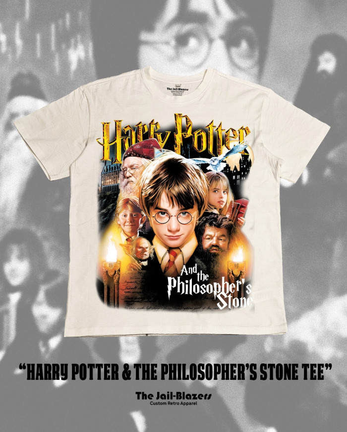 " Harry Potter & the Philosopher's Stone Tee " - Black