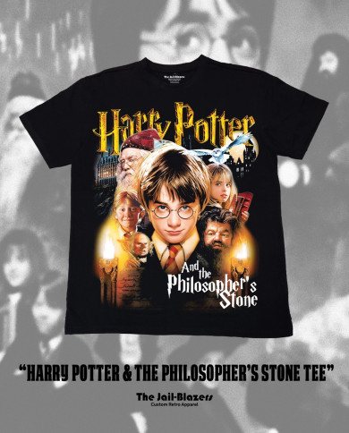 " Harry Potter & the Philosopher's Stone Tee " - Black