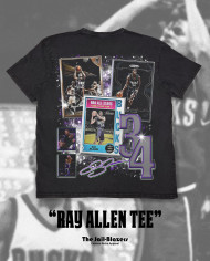 Ray Allen Tee - Washed Black Ray Allen Tee - Washed Black