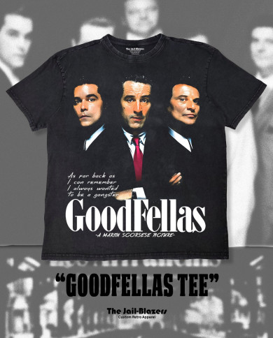 Goodfellas Tee - Washed Black