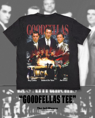 Goodfellas Tee - Washed Black
